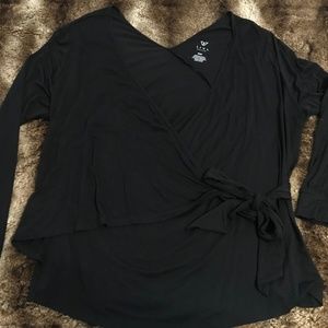 Lane Bryant Tops - Lane Bryant Pretty Livi Active Tie Crossover Shirt Lane Bryant Tops - Lane Bryant Pretty Livi Active Tie Crossover Shirt
